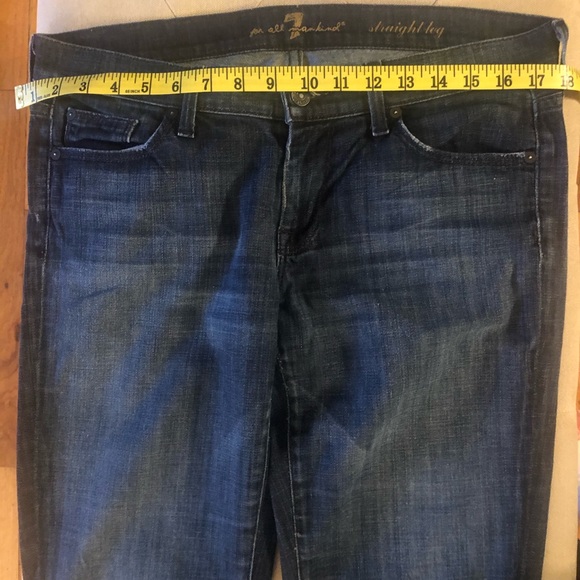 7 For All Mankind Vintage Straight Leg Jeans - Picture 2 of 7